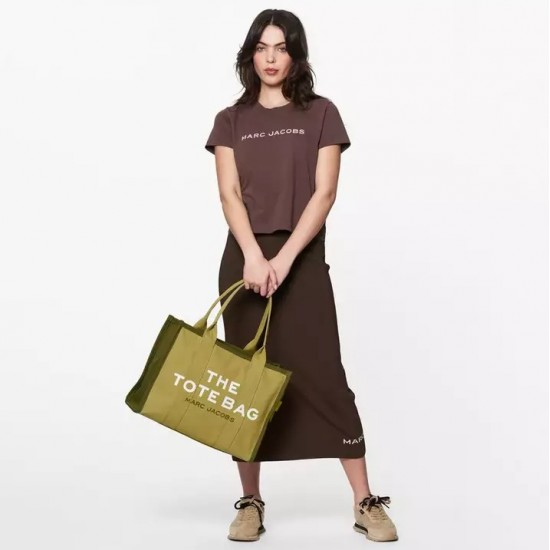 SLATE GREEN MULTI THE CANVAS TOTE BAG