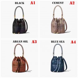16colors THE LEATHER BUCKET BAG