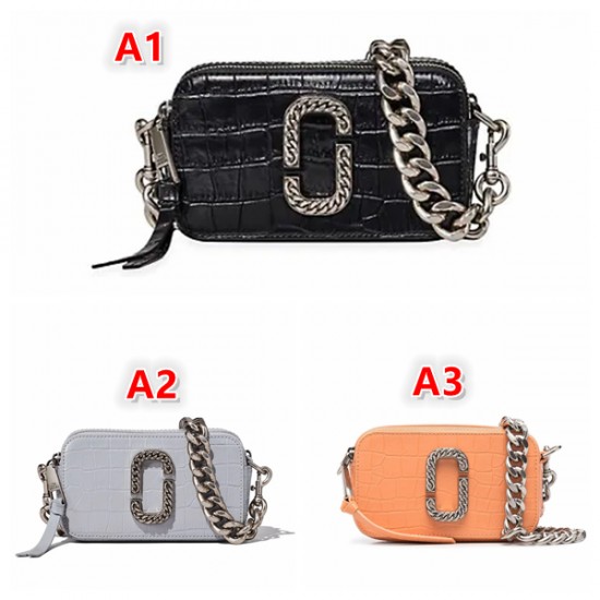 3colors The Croc Embossed Snapshot crossbody bag