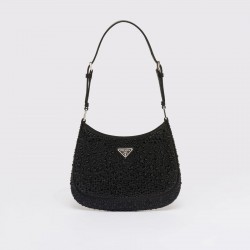 2colors Prada Cleo satin bag with crystals