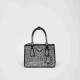 2colors Prada Galleria satin mini-bag with crystals