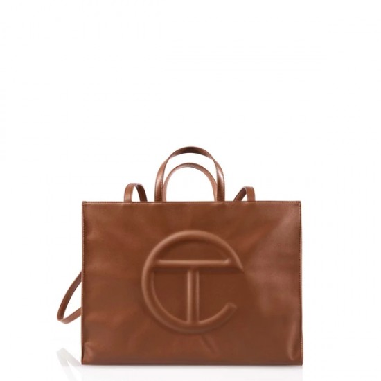 Tan Shopping Bag