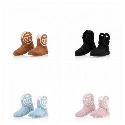 5colors UGG x TELFAR Logo Mini boots