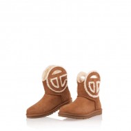 5colors UGG x TELFAR Logo Mini boots