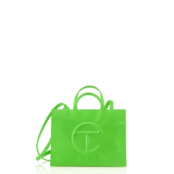 Highlighter Green Shopping Bag