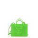 Highlighter Green Shopping Bag