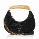 8colors STAMPED CROCODILE LEATHER BIANCA MINI HOBO