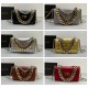 6colors ALLIGATOR TRIPLE CHAIN BAG